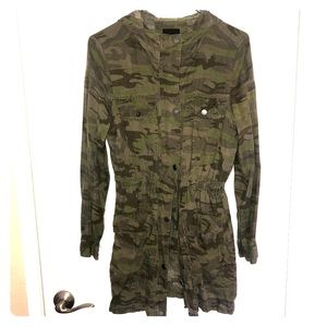 Military print jacket